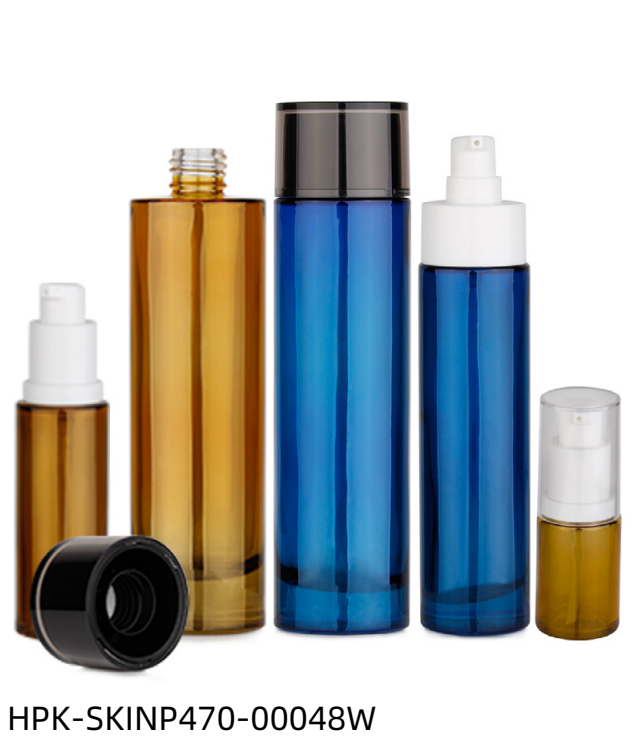 Thick Base Glass  Lotion Bottle/Toner Bottle
